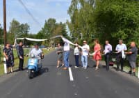 Širší a bezpečnější. Zrekonstruovaná silnice v Oknech na Českolipsku už slouží řidičům